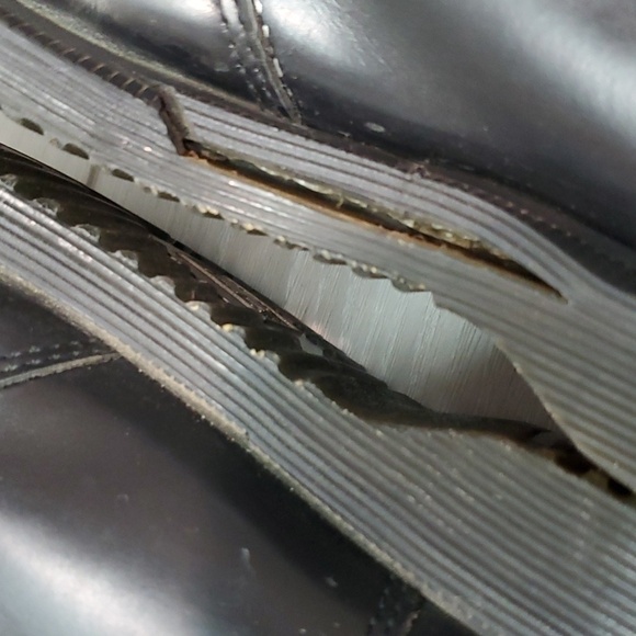 Doc Dr.Martens Womens Flora Moto Ankle Leather boots shoes sz US 8 - Picture 11 of 15